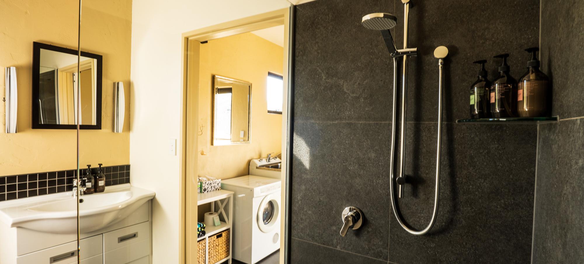 Bathroom Laundry at The Cottage